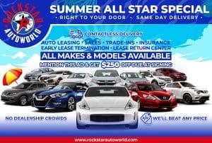 Summer Ad created for Rockstar Autoworld